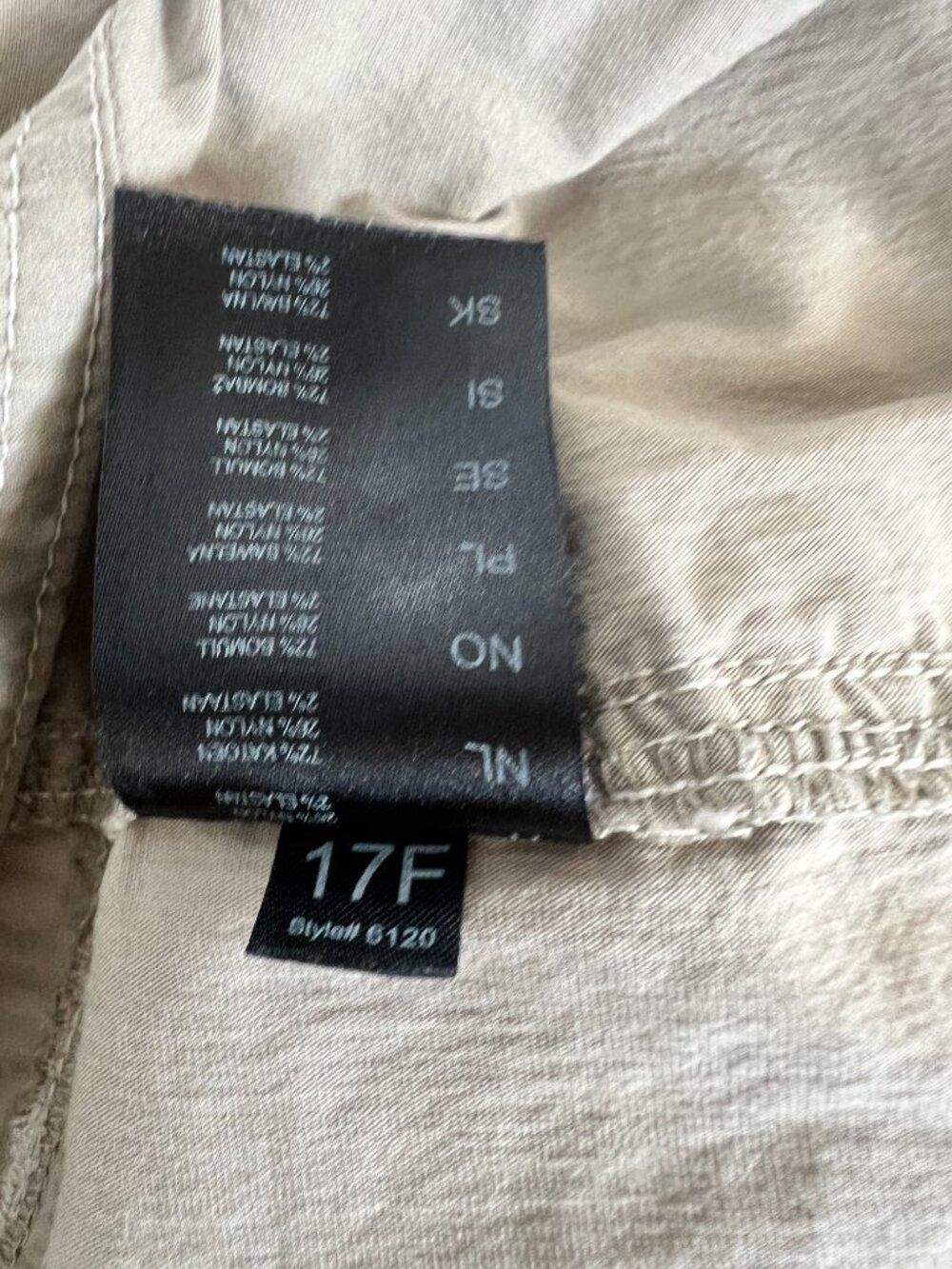 KUHL Kontra Women 12 Roll Up Capri Pants Khaki Tan Cargo Hiking - Picture 7 of 12